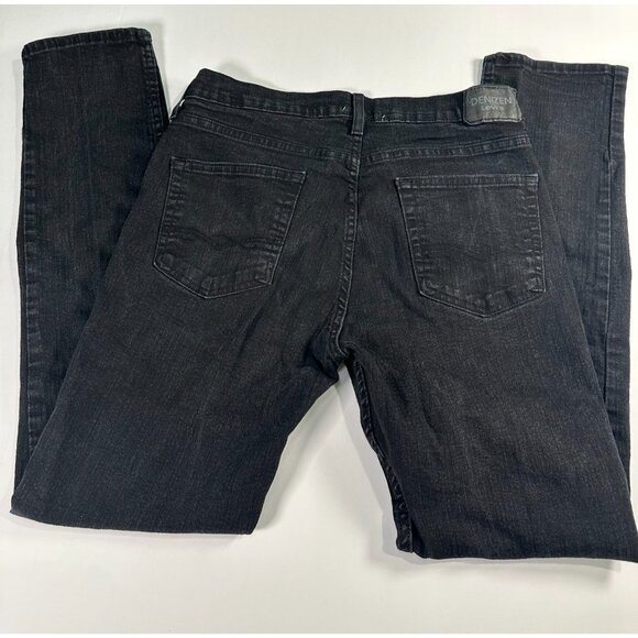Denizen from Levi’s 216 Slim Men’s Black Jeans Denim Pants Size 34x32 Used - Picture 7 of 8